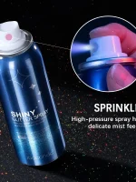 IBCCCNDC Semprot Badan & Rambut Glitter 60ml • Shiny Shimmer Spray • Tahan Lama Waterproof - Image 5