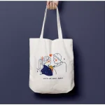 Tote Bag Canvas by Adrianne Walujo - Premium Quality - Image 5