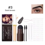 IBCCCNDC Eyebrow Stamp Powder Kit + Concealer • Alis Instan 12 Cetakan + Tali • Shieldtag Original | Minimum Order 2 Pcs - Image 4
